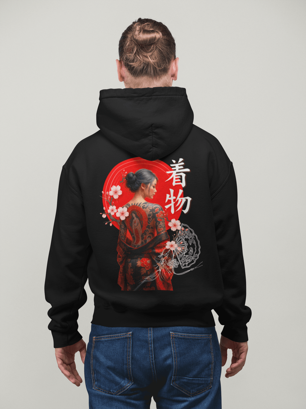 Hoodie - Tattooed Geisha