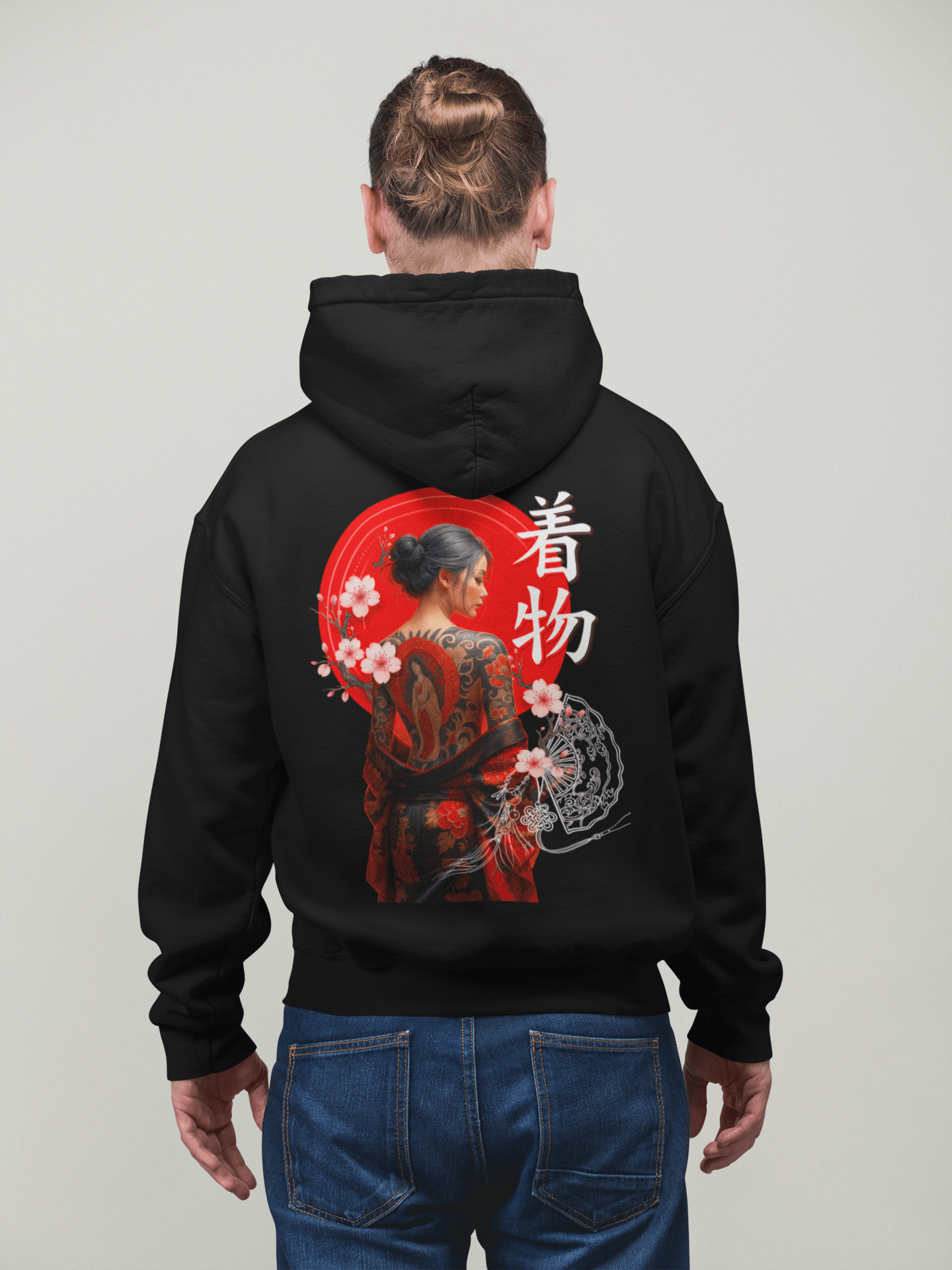 Hoodie - Tattooed Geisha