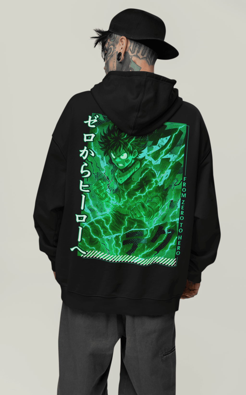 Oversized Hoodie - Entfesselte Kraft