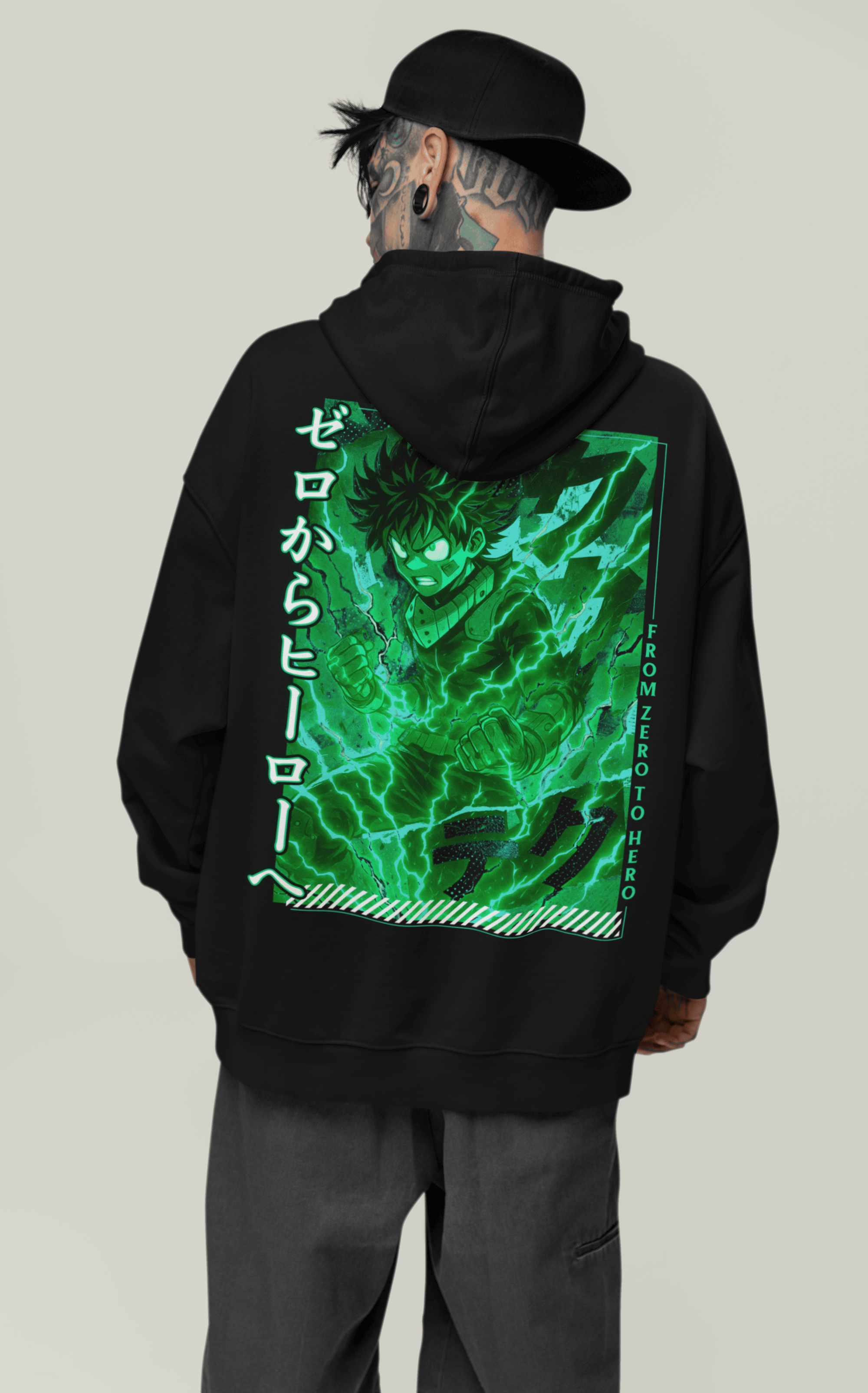 Oversized Hoodie - Entfesselte Kraft