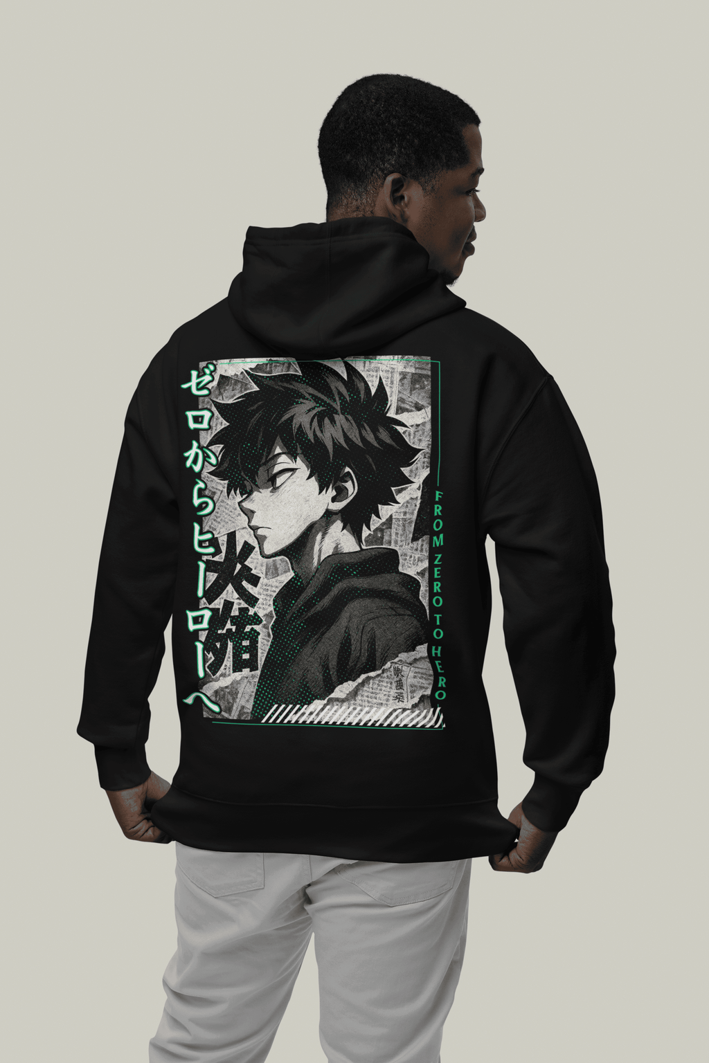 Oversized Hoodie -  Zero to Hero