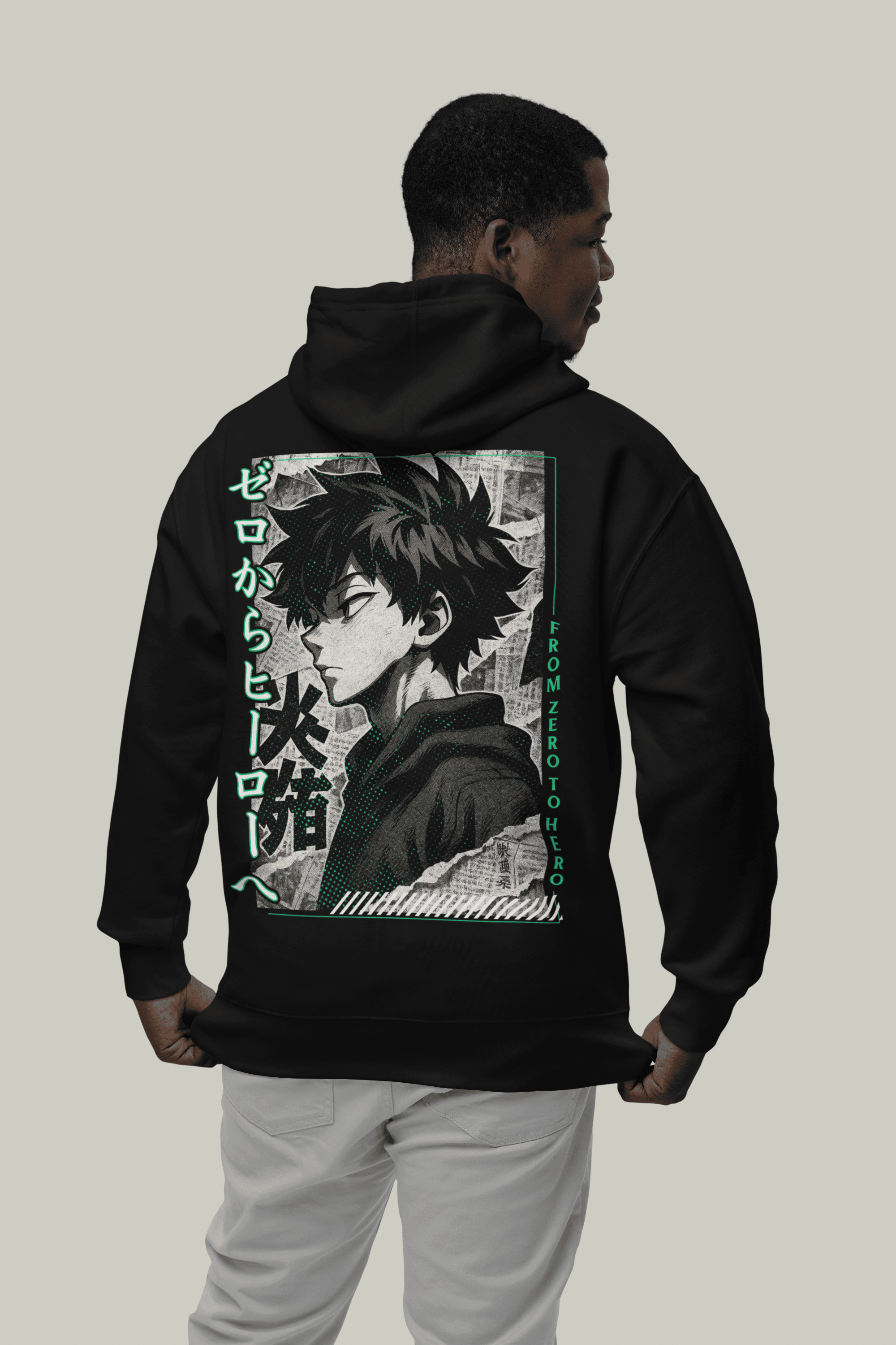 Oversized Hoodie -  Zero to Hero