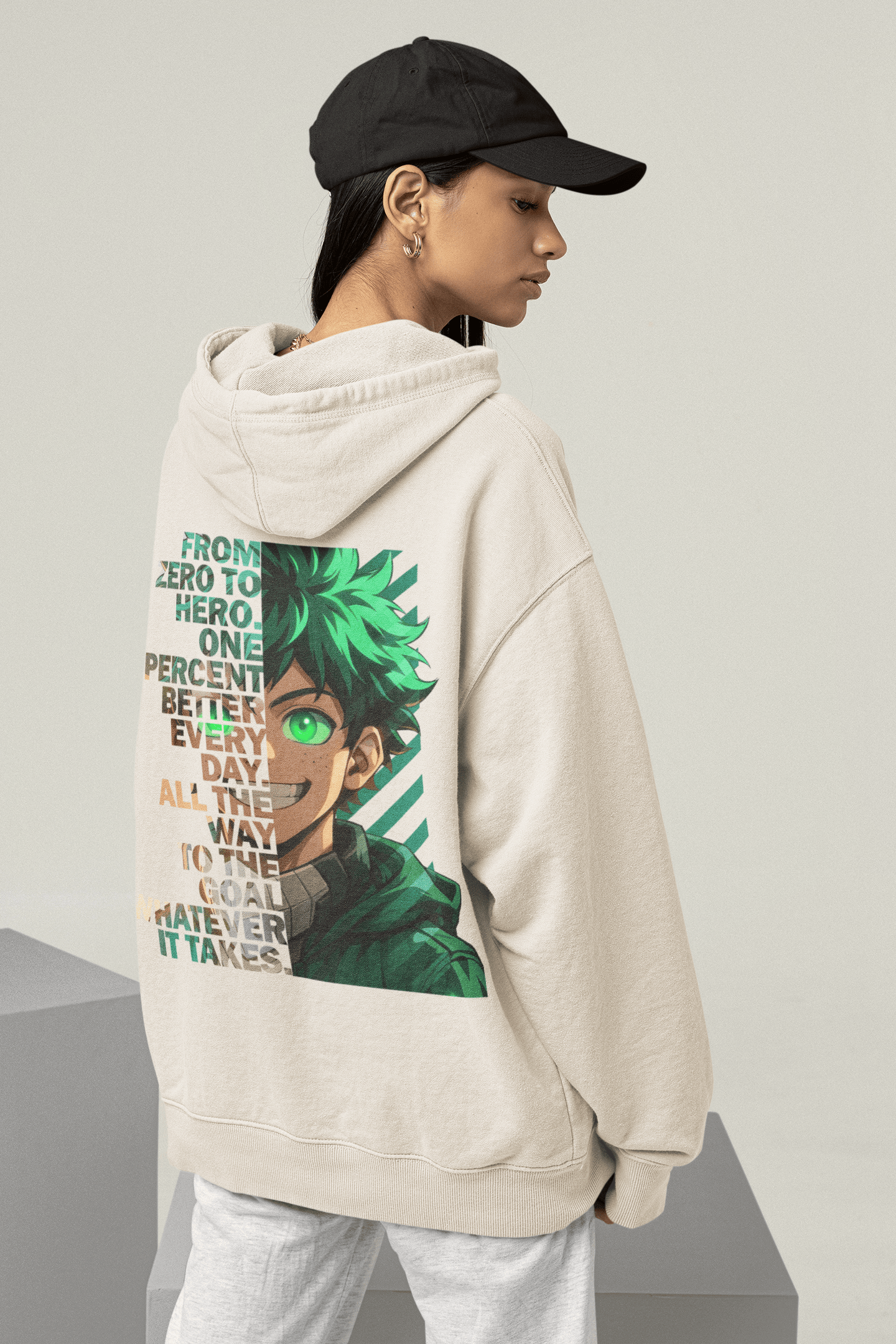 Oversized Hoodie - Jeden Tag +1 %