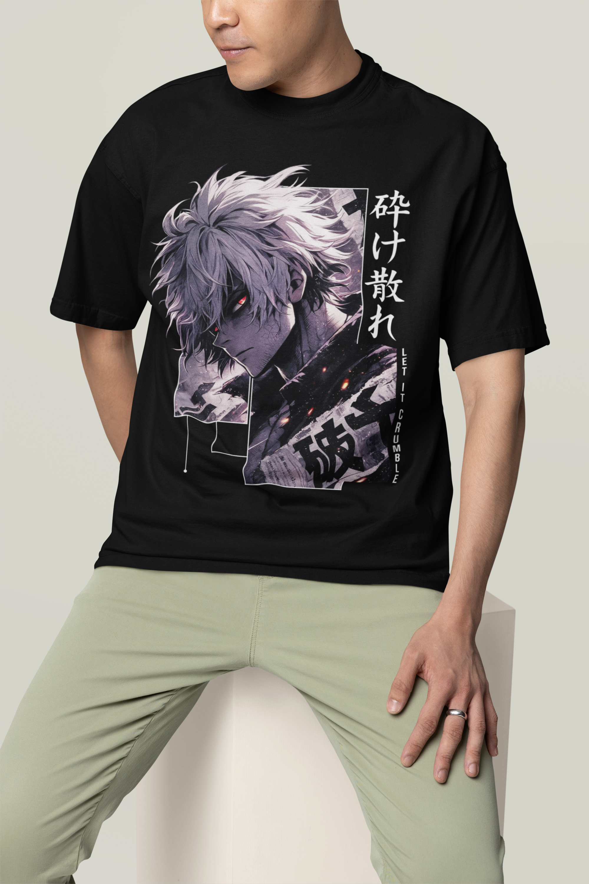 Oversized Shirt - Let it Crumble